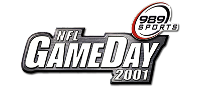 NFL GameDay 2001 title screen for Playstation 2